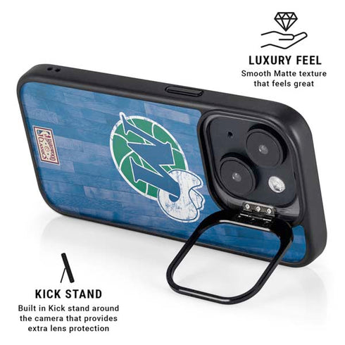 NBA Dallas Mavericks Hardwood Classics iPhone 15 Plus Kickstand Case